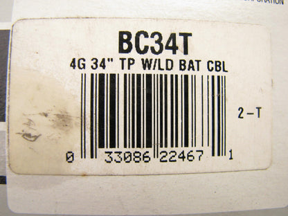 BWD BC34T Battery Cable - Battery To Ground / Switch - 34'' Length