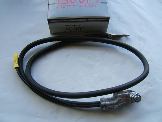 BWD BC38T Black Battery Cable: Top Post, 4 GAUGE, 38'' Long