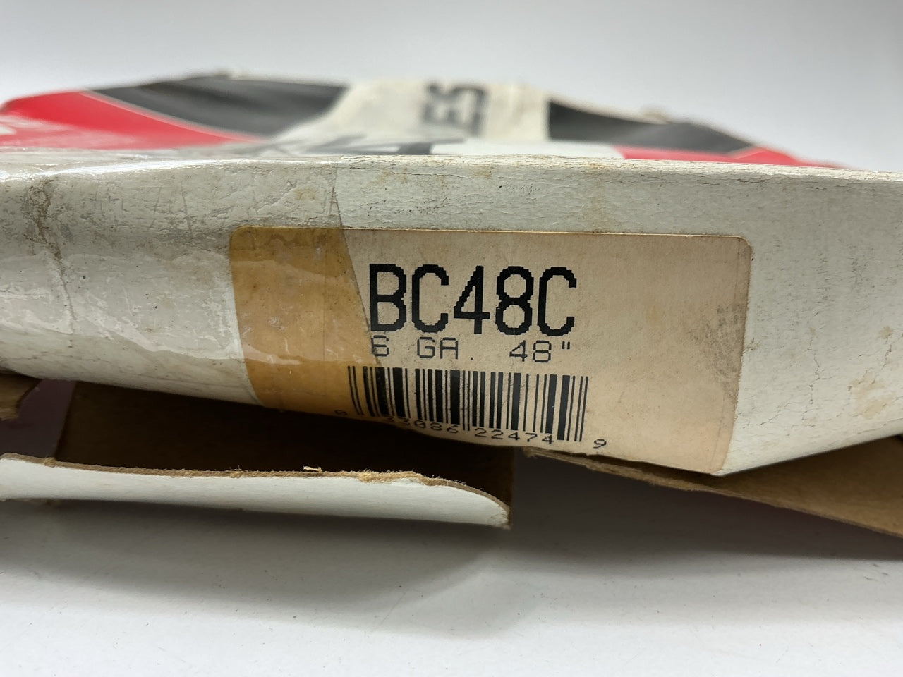 BWD BC48C Top Post 6 Gauge, 48'' Long Battery Cable, Positive