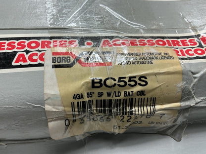 BWD BC55S Battery Cable, Positive, 4 GAUGE, 55'' Long, Side Post
