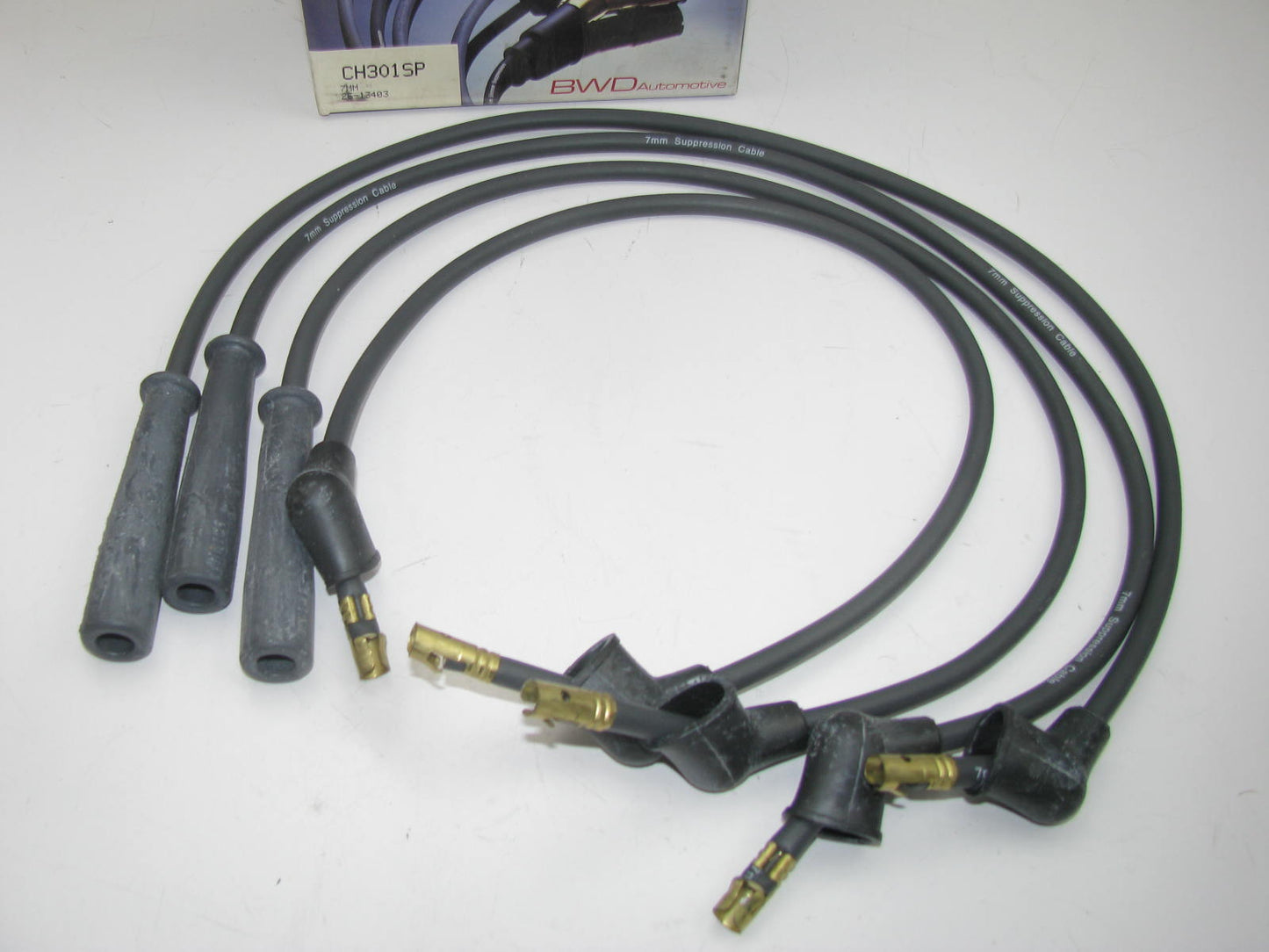 BWD CH301SP Ignition Spark Plug Wire Set For 1985-92 GM Daihatsu Suzuki 1.0L-L3