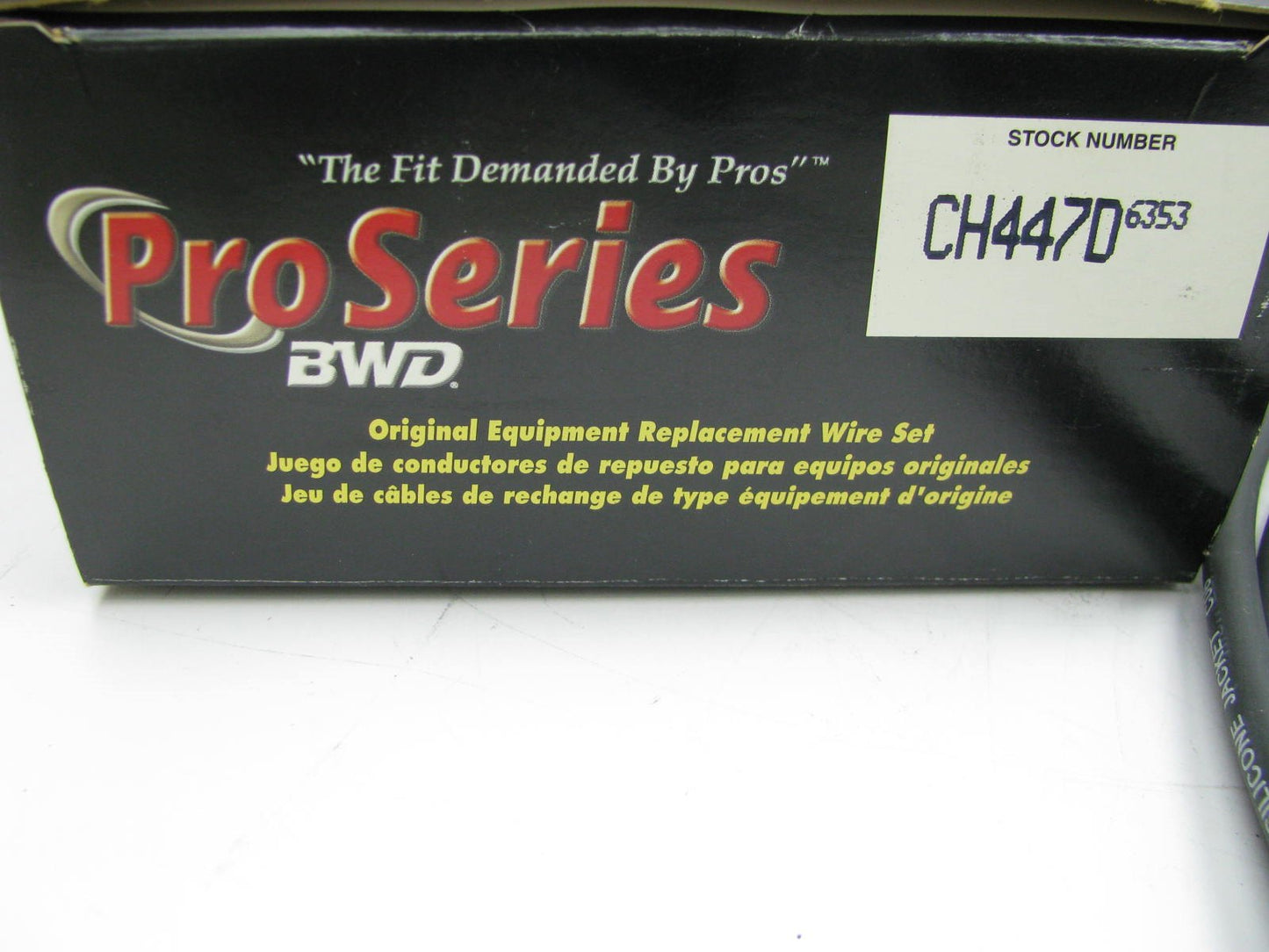 BWD CH447D Ignition Spark Plug Wire Set