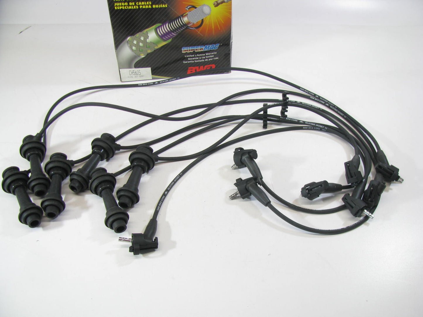 BWD CH5605 Ignition Spark Plug Wire Set - For 1996-1997 Lexus GS300 3.0L DOHC