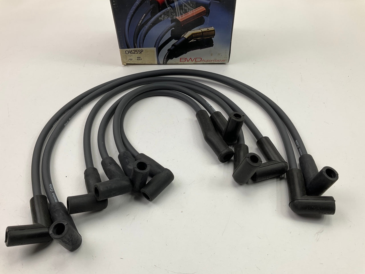 BWD CH625SP Ignition Spark Plug Wire Set For 1978-1988 Chevrolet GMC 250 292-L6