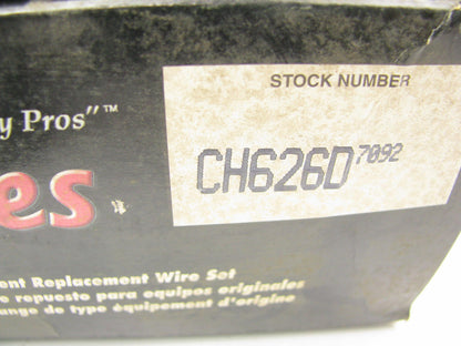 BWD CH626D Ignition Spark Plug Wire Set for 1978-1984 GM 3.3L 3.8L V6