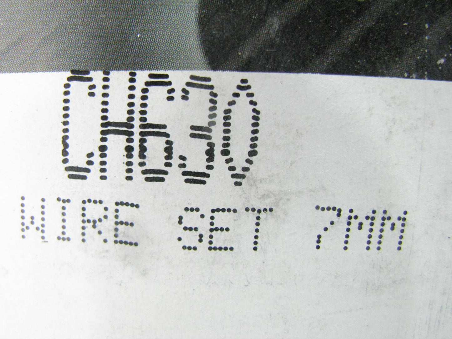 BWD CH630 Ignition Spark Plug Wire Set