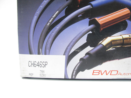 BWD CH646SP Ignition Spark Plug Wire Set For 1982-1988 Toyota 2.8L-L6