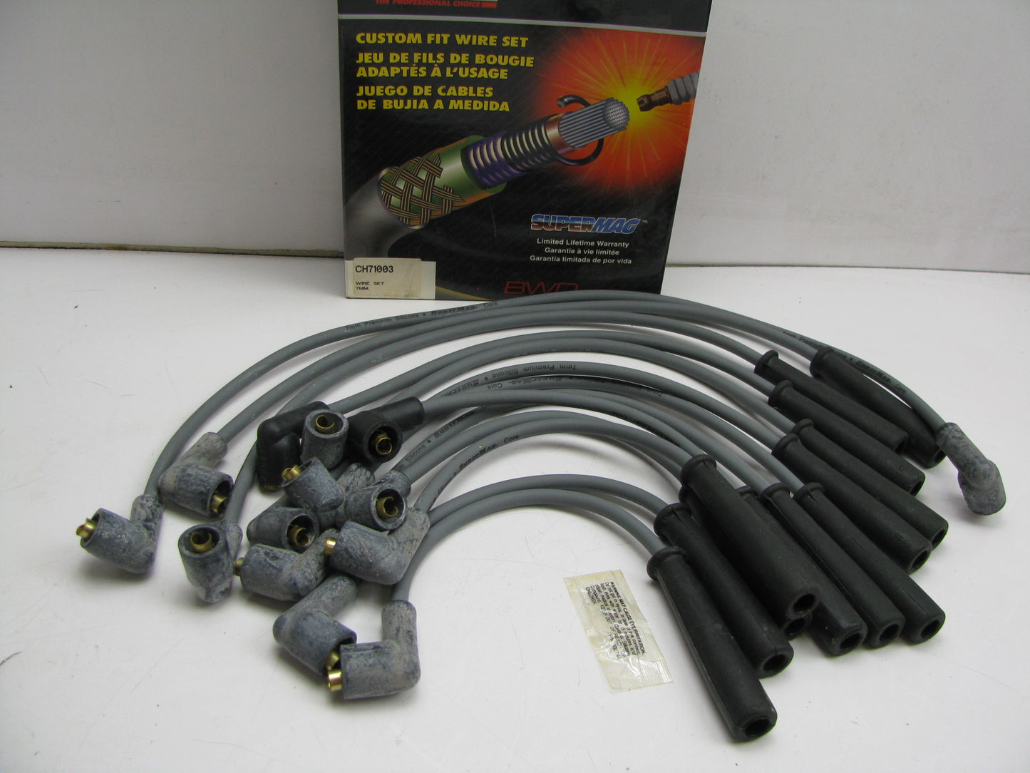 BWD CH71003 Ignition Spark Plug Wire Set For 1973-1981 Jaguar 5.3L-V12