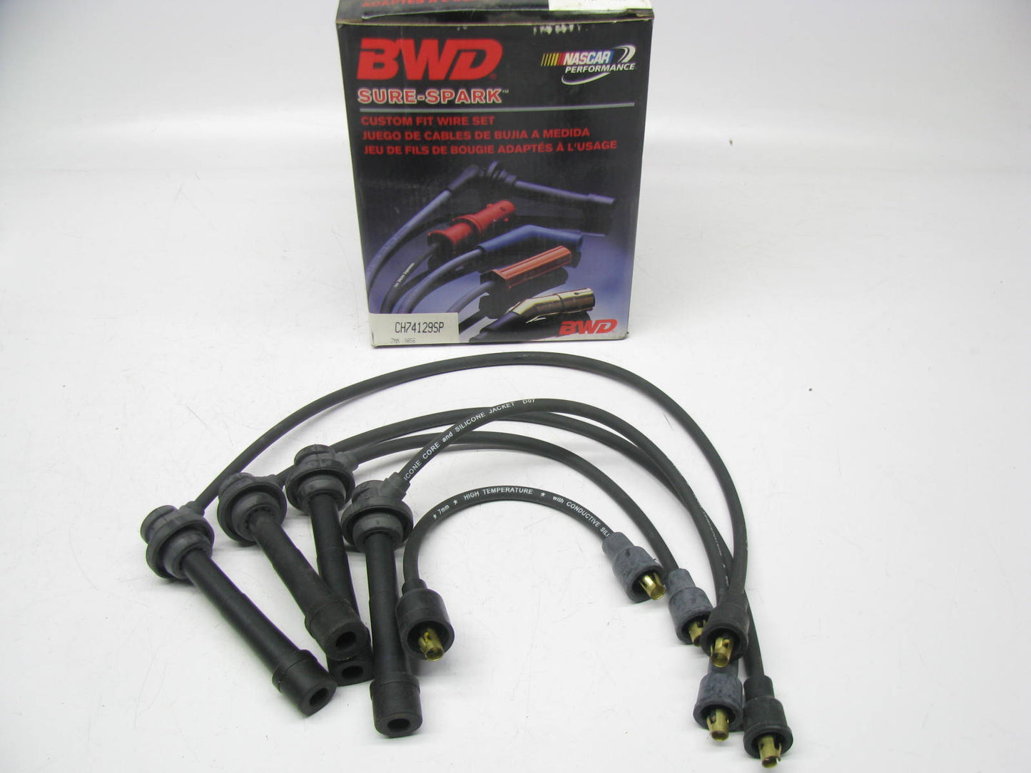 BWD CH74129SP Ignition Spark Plug Wire Set For 1992-1998 Geo Suzuki 1.6L-L4