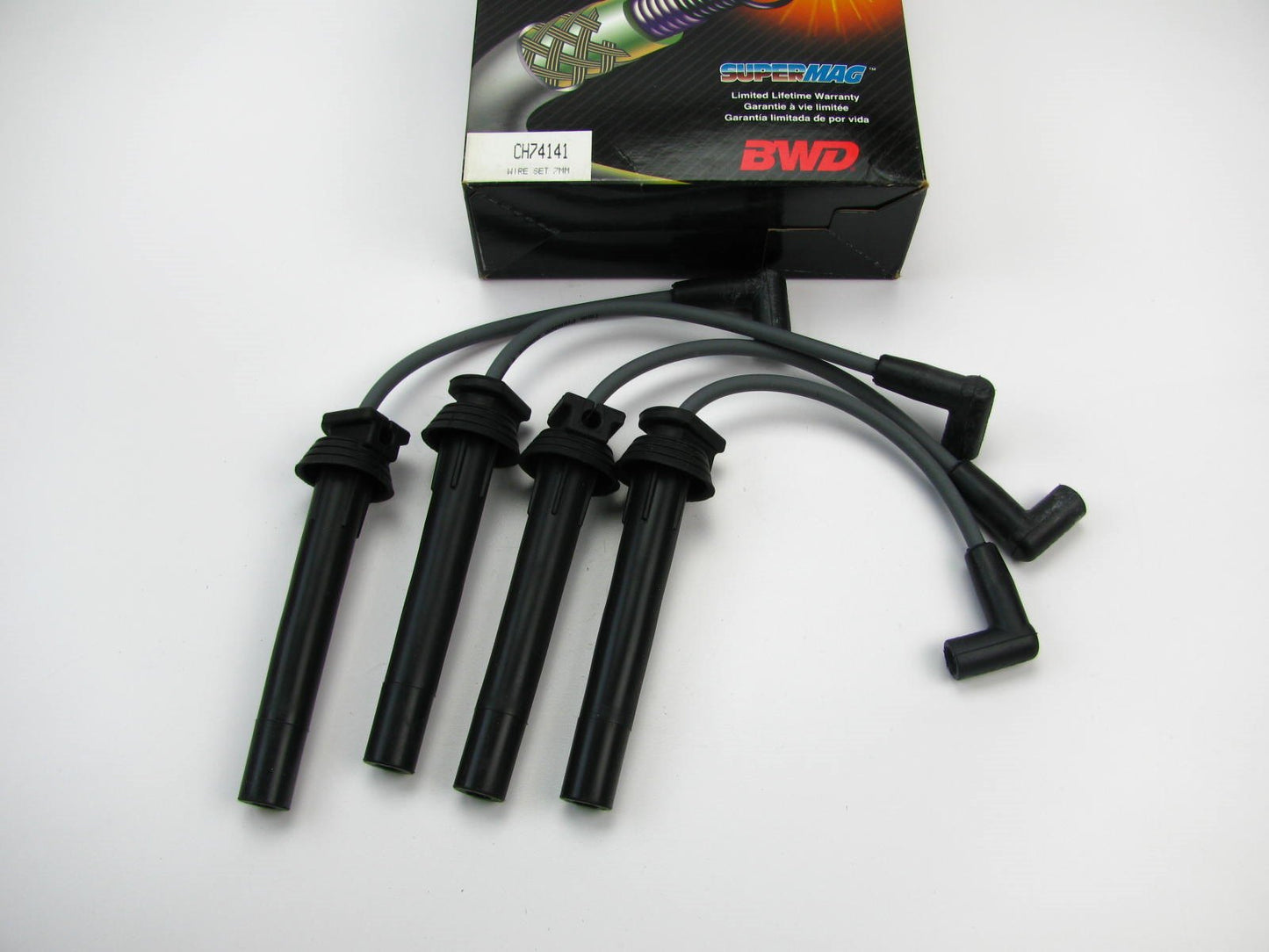 BWD CH74141 Ignition Spark Plug Wire Set - 1995-1996 Neon, 1997-98 Stratus 2.0L