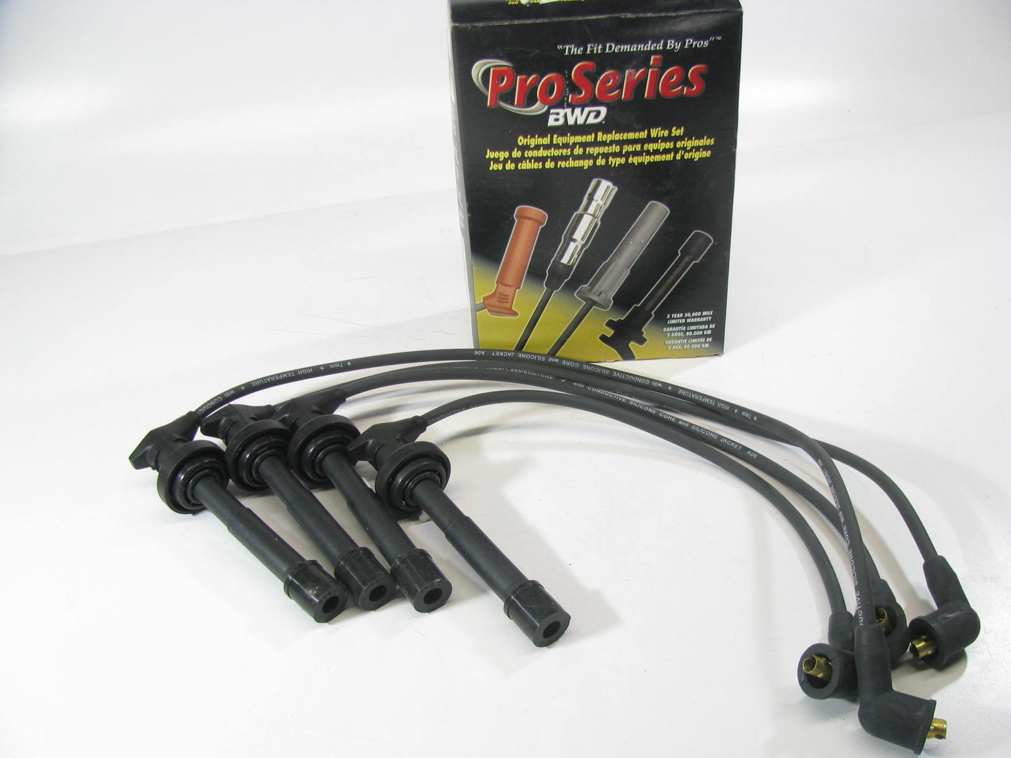 BWD CH74146D Ignition Spark Plug Wire Set For 1995-1998 Nissan 2.0L-L4