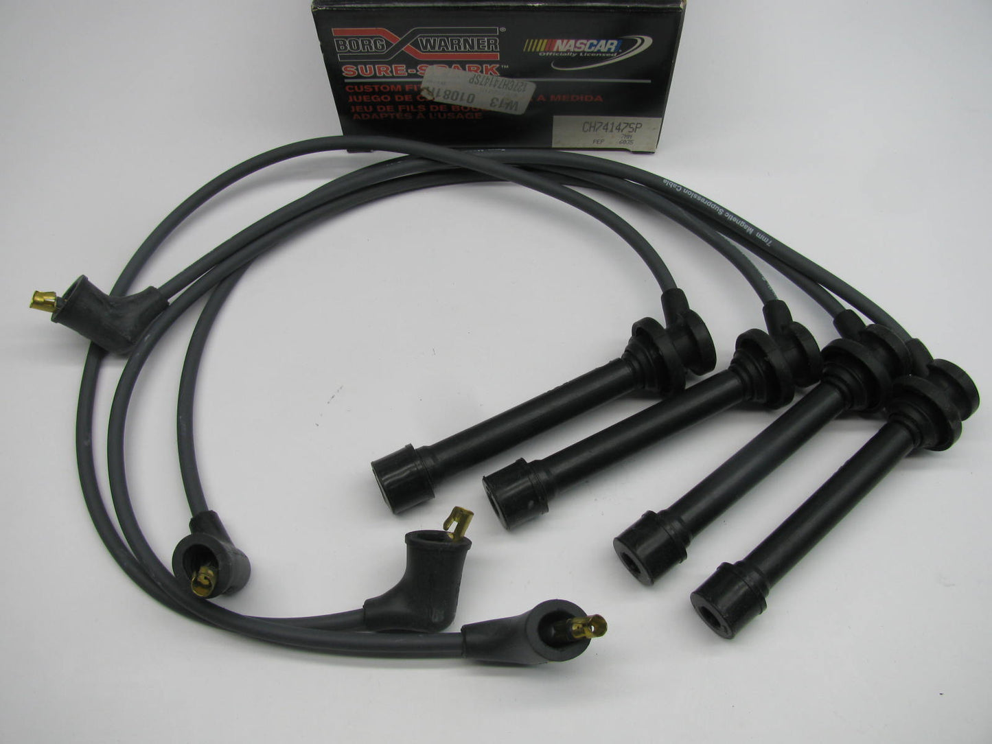 BWD CH74147SP Ignition Spark Plug Wire Set For 1995-96 Nissan 240SX 2.4L-L4