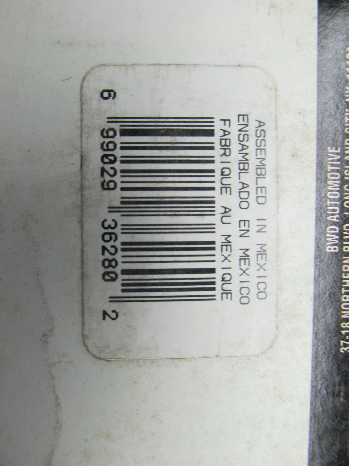 BWD CH74186 Ignition Spark Plug Wire Set - 2 WIRES ONLY AS SHOWN - W/O COP Boots