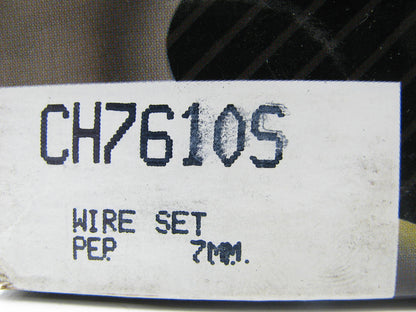 BWD CH7610S Ignition Spark Plug Wire Set - 1988-1991 CHEVY GM 4.3L V6 S10 S15