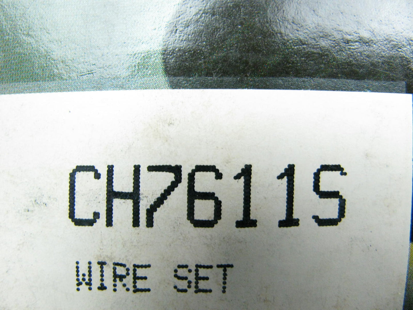 BWD CH7611S Ignition Spark Plug Wire Set For 1985 Chevrolet GMC 4.3L-V6