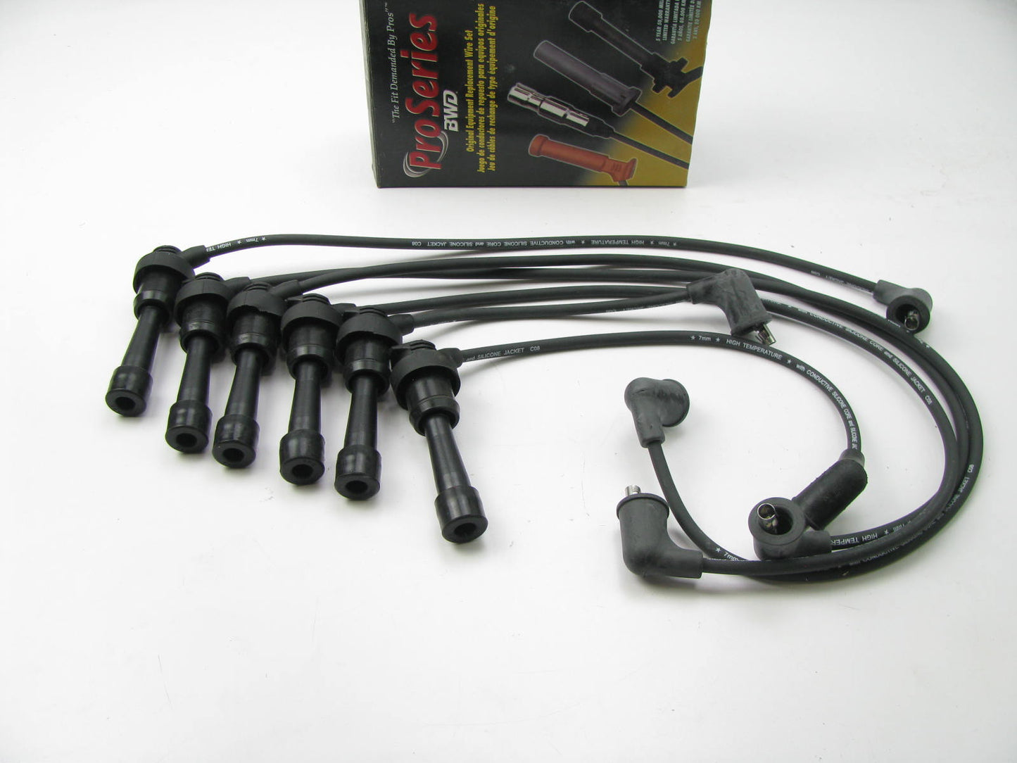 BWD CH76163 Ignition Spark Plug Wire Set For 1997-1999 Mitsubishi 3000GT 3.0L-V6