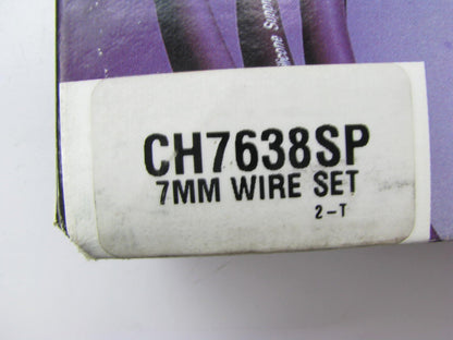 BWD CH7638SP Ignition Spark Plug Wire Set For 1989-2000 Chrysler 3.0L V6