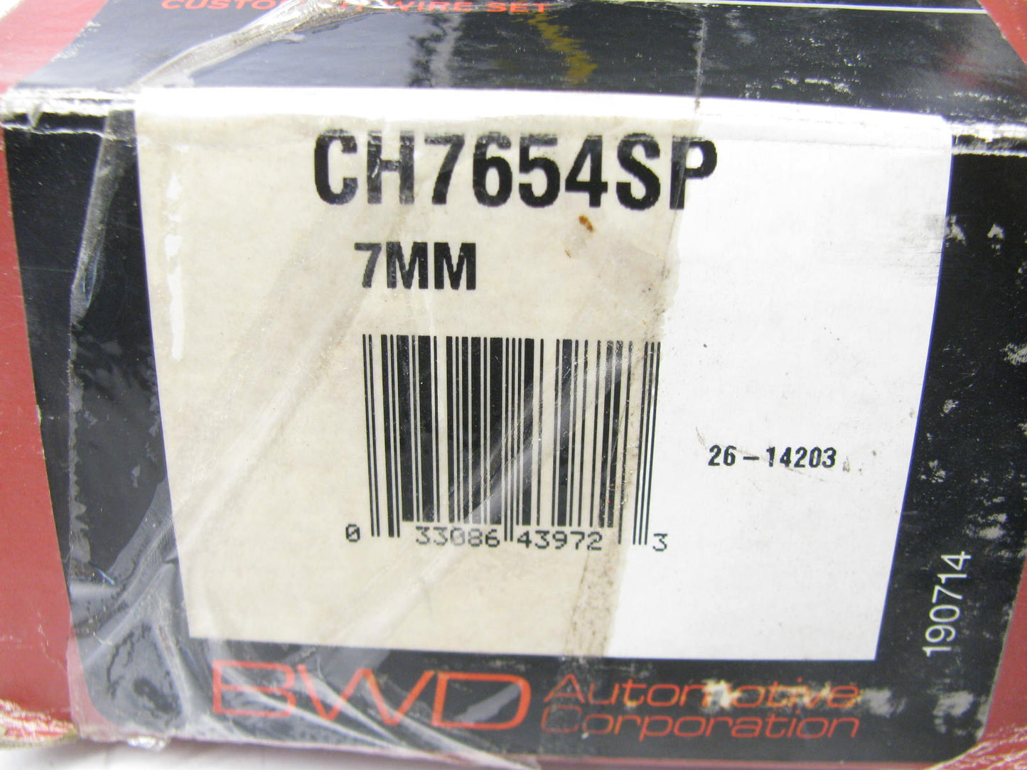 BWD CH7654SP Ignition Spark Plug Wire Set For 1991-1993 GM 3.4L-V6