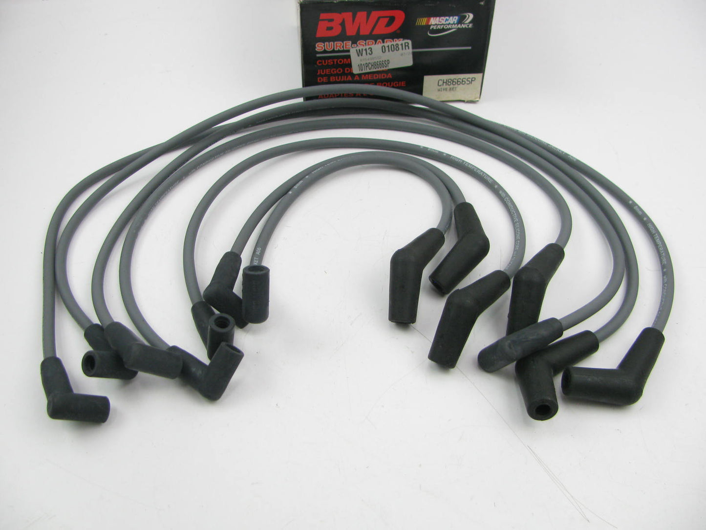 BWD CH8666SP Ignition Spark Plug Wire Set For 1983-1987 Ford Mercury 3.8L