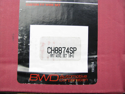 BWD CH8874SP Ignition Spark Plug Wire Set - 1994-1997 Thunderbird Cougar 4.6L V8