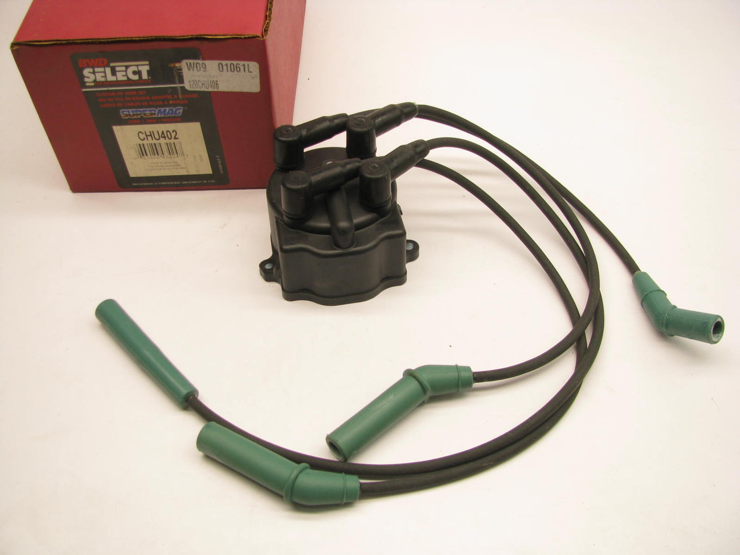 BWD CHU402 Ignition Spark Plug Wire Set With Distributor Cap - 1987-1992 Tercel