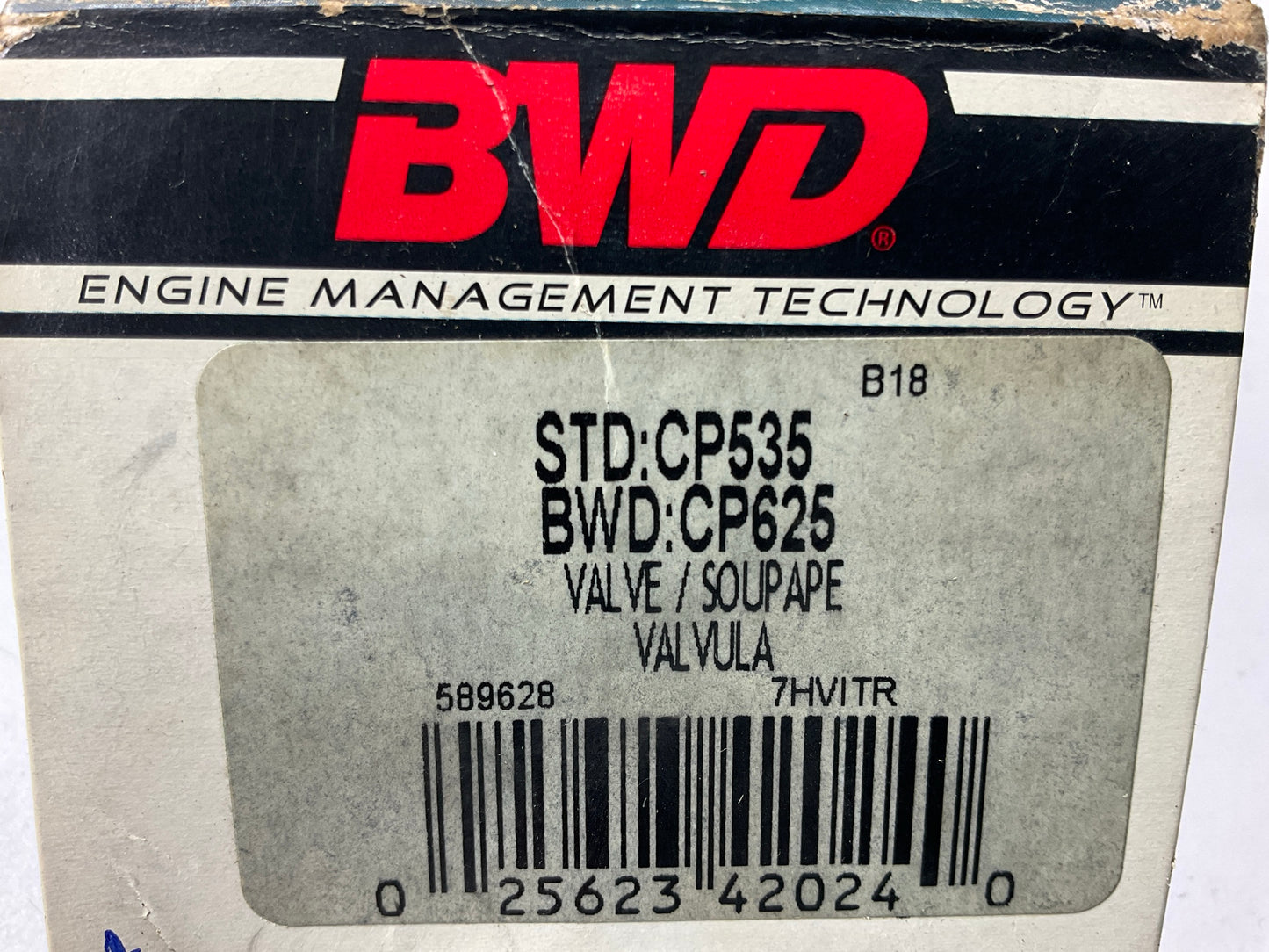 BWD CP625 Vapor Canister Purge Solenoid Valve