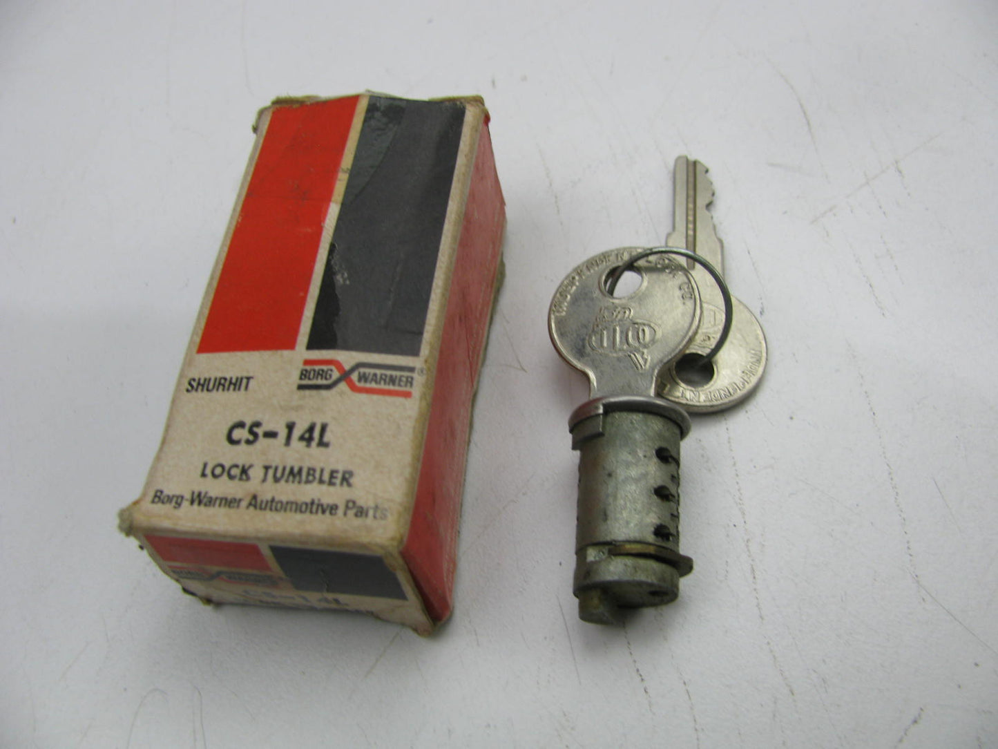 Ignition Lock Tumbler With Keys BWD CS-14L Replaces AMC 4475940, 4478584,4478585