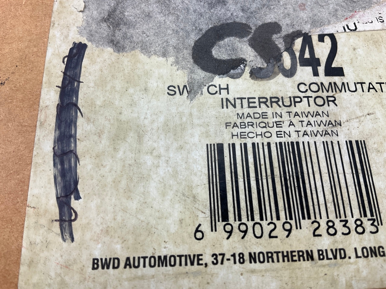 BWD CS542 Ignition Starter Switch