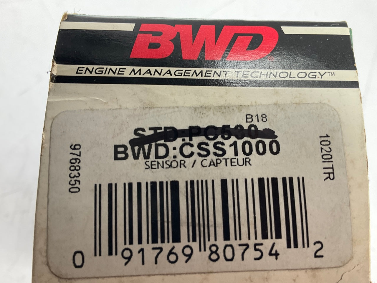 BWD CSS1000 Engine Crankshaft Position Sensor For 2001-2005 Hyundai 3.5L-V6