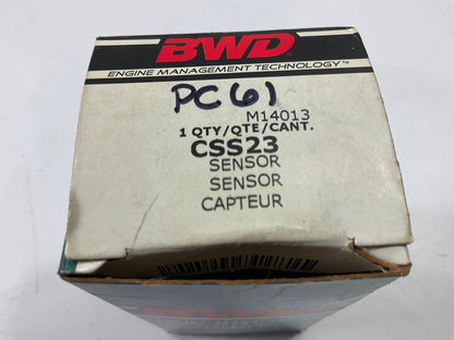 BWD CSS23 Engine Crankshaft Crank Position Sensor