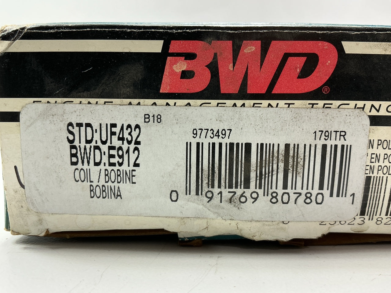 BWD E912 Ignition Coil 2001 XG300, 2002 XG350, 2002-2005 Sedona