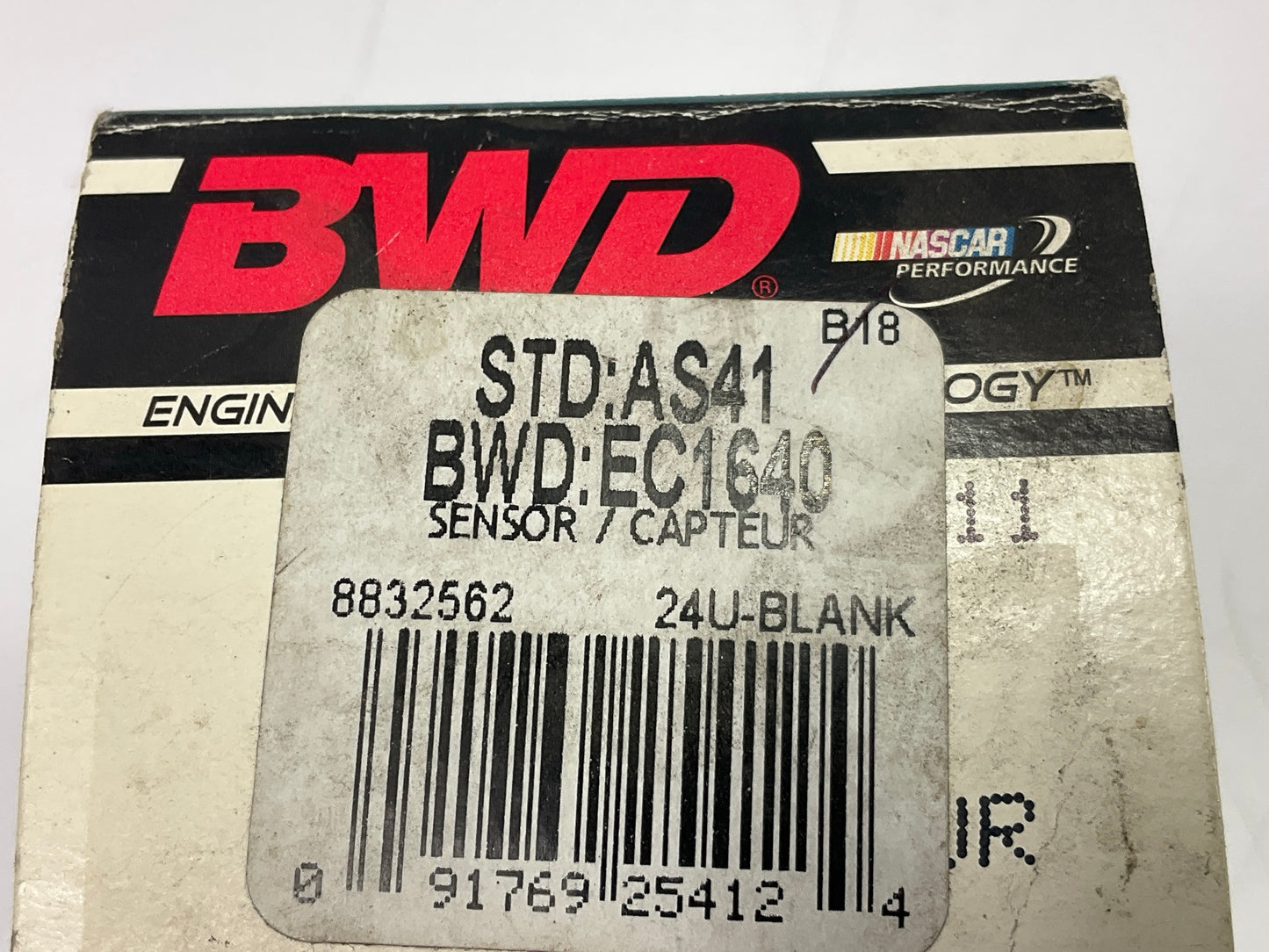 BWD EC1640 MAP Manifold Absolute Pressure Sensor