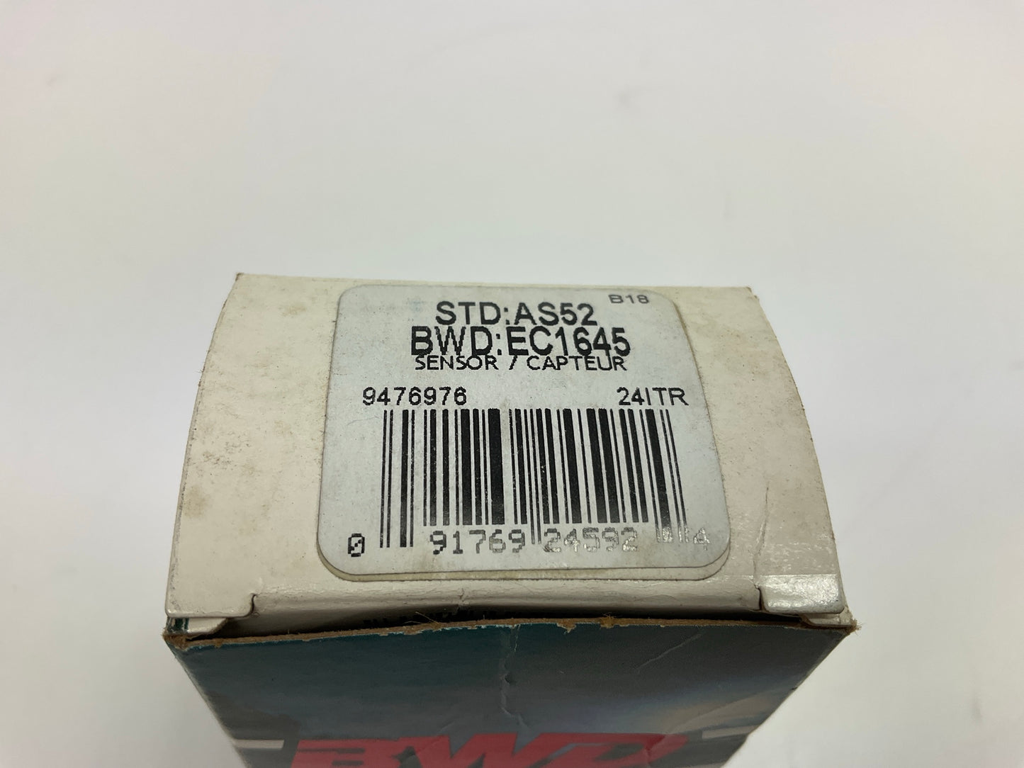 BWD EC1645 MAP Manifold Absolute Pressure Sensor