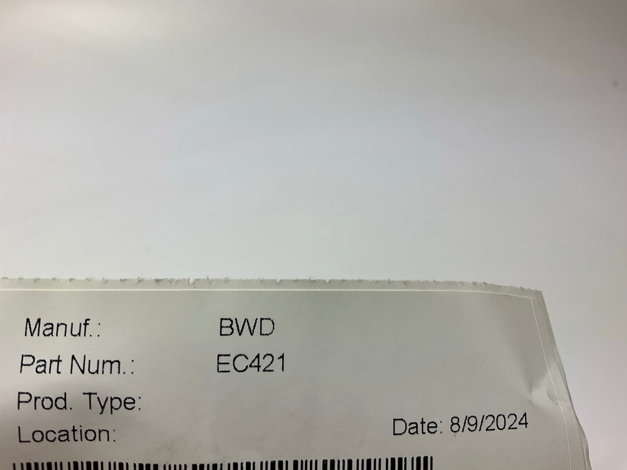 BWD EC421 Air Cleaner Temperature Sensor