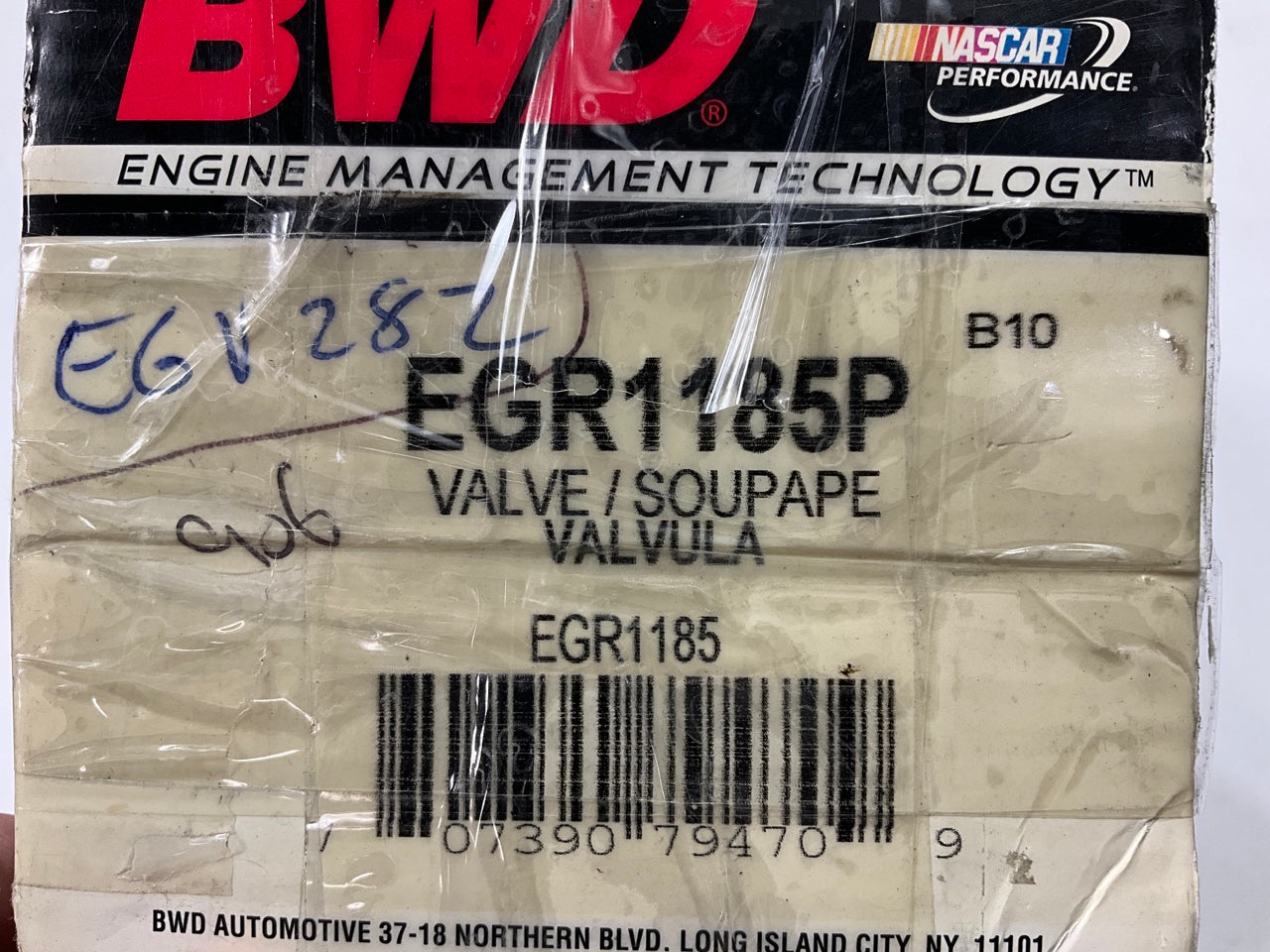 BWD EGR1185 EGR Valve