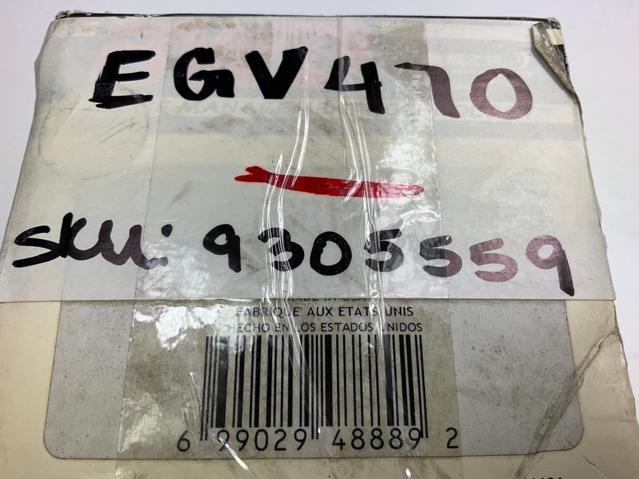 BWD EGR1306 Exhaust Gas Recirculation (EGR) Valve