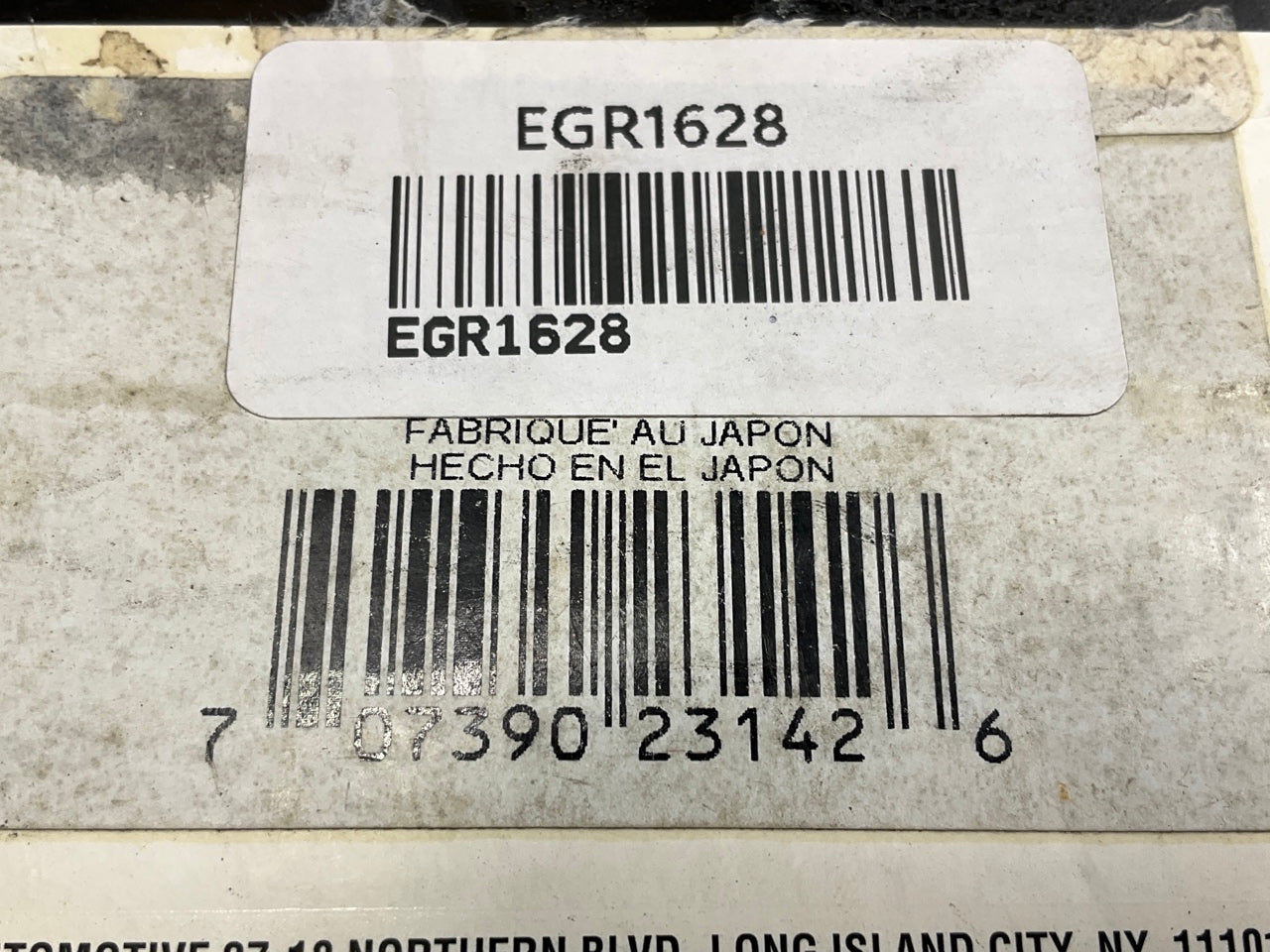 BWD EGR1628 Exhaust Gas Recirculation (EGR) Valve - OEM TOYOTA # 25620-74260