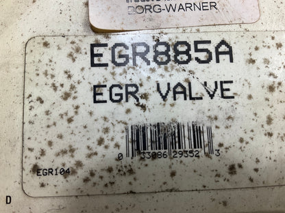 BWD EGR885A Exhaust Gas Recirculation (EGR) Valve