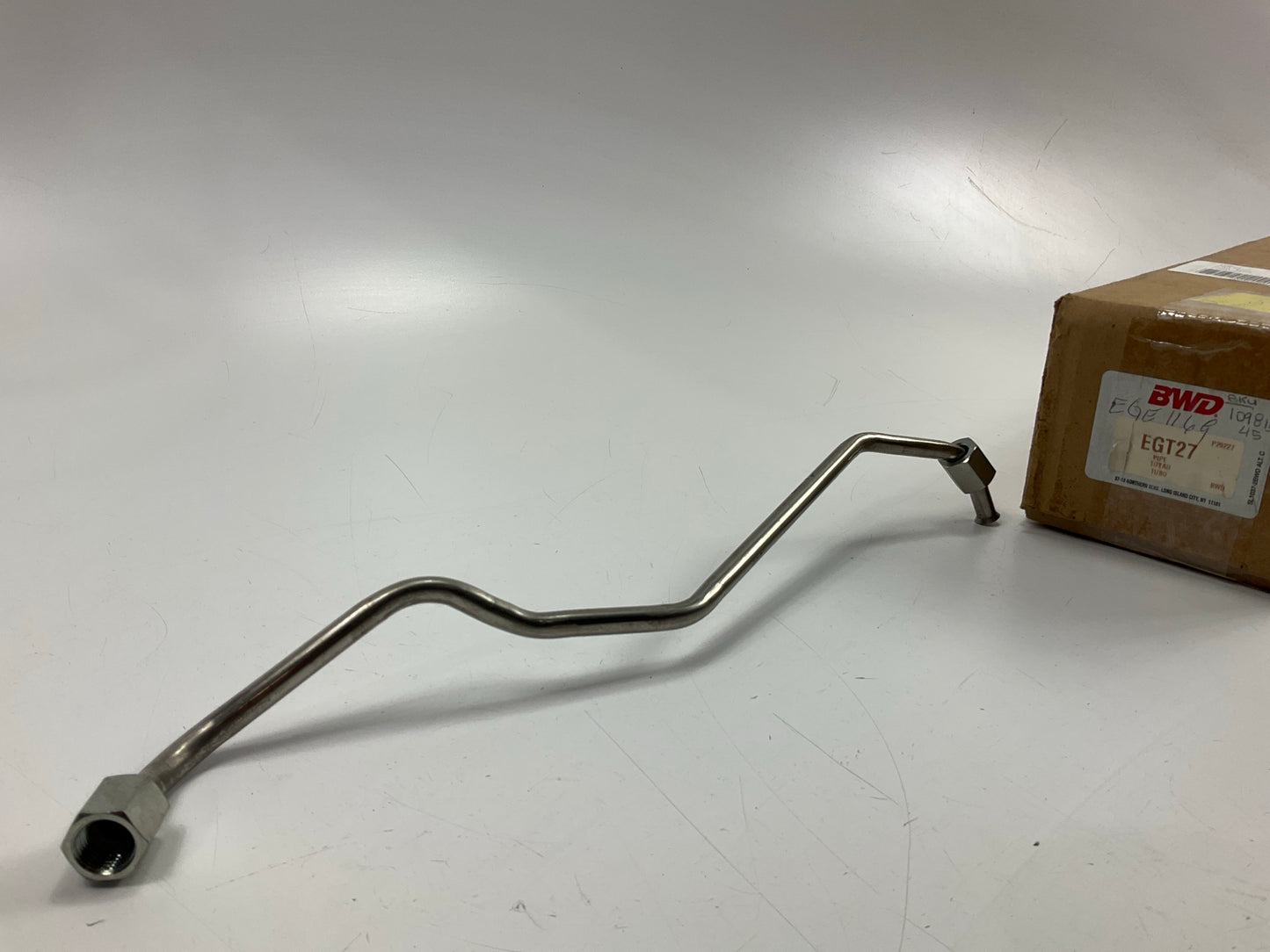 BWD EGT27 Exhaust Gas EGR Line Tube - 1999-2003 F-250 F-350 7.3L Powerstroke
