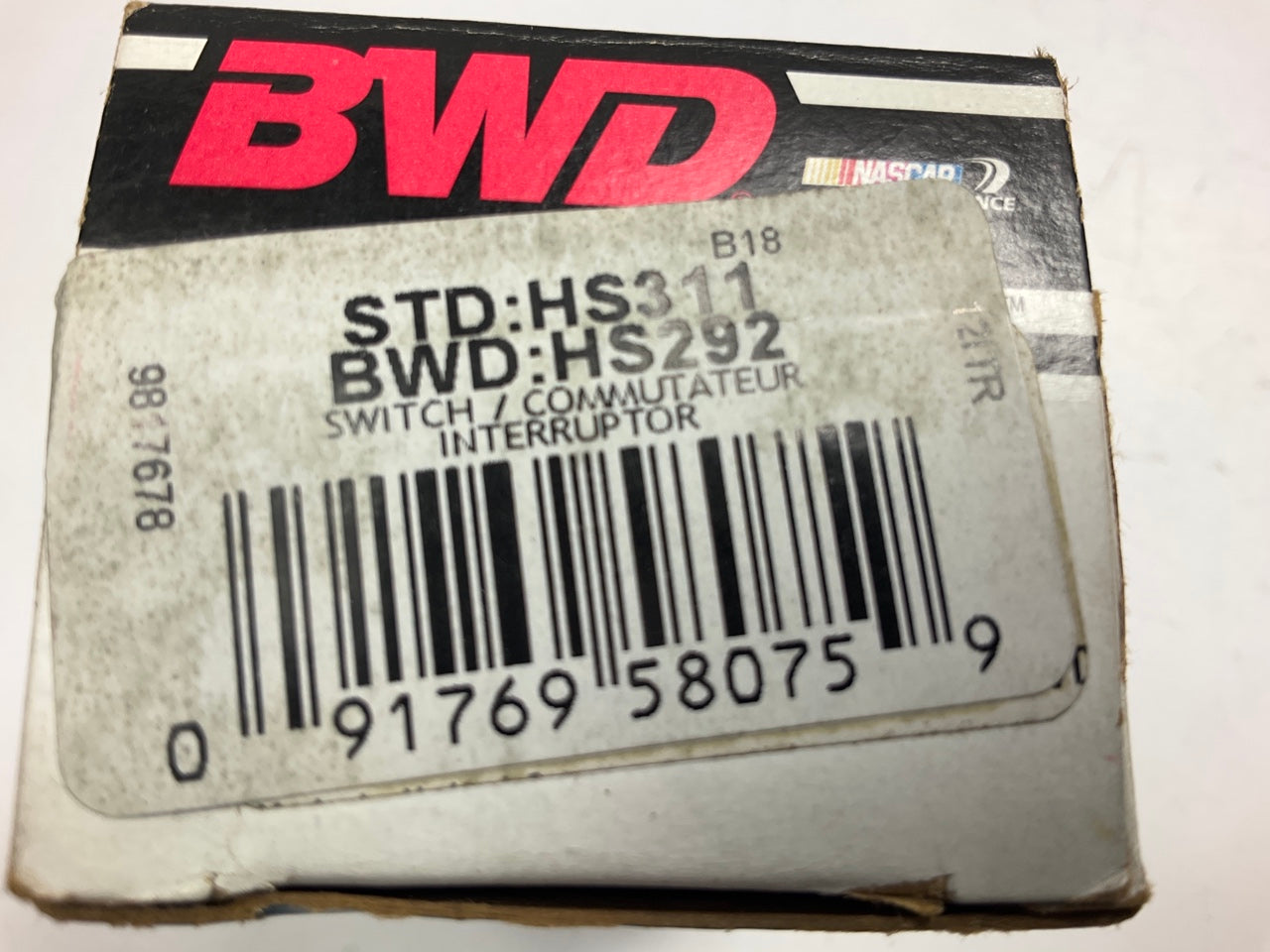 BWD HS292 HVAC Blower Control Switch For 1993-2002 Mercury Villager, Quest