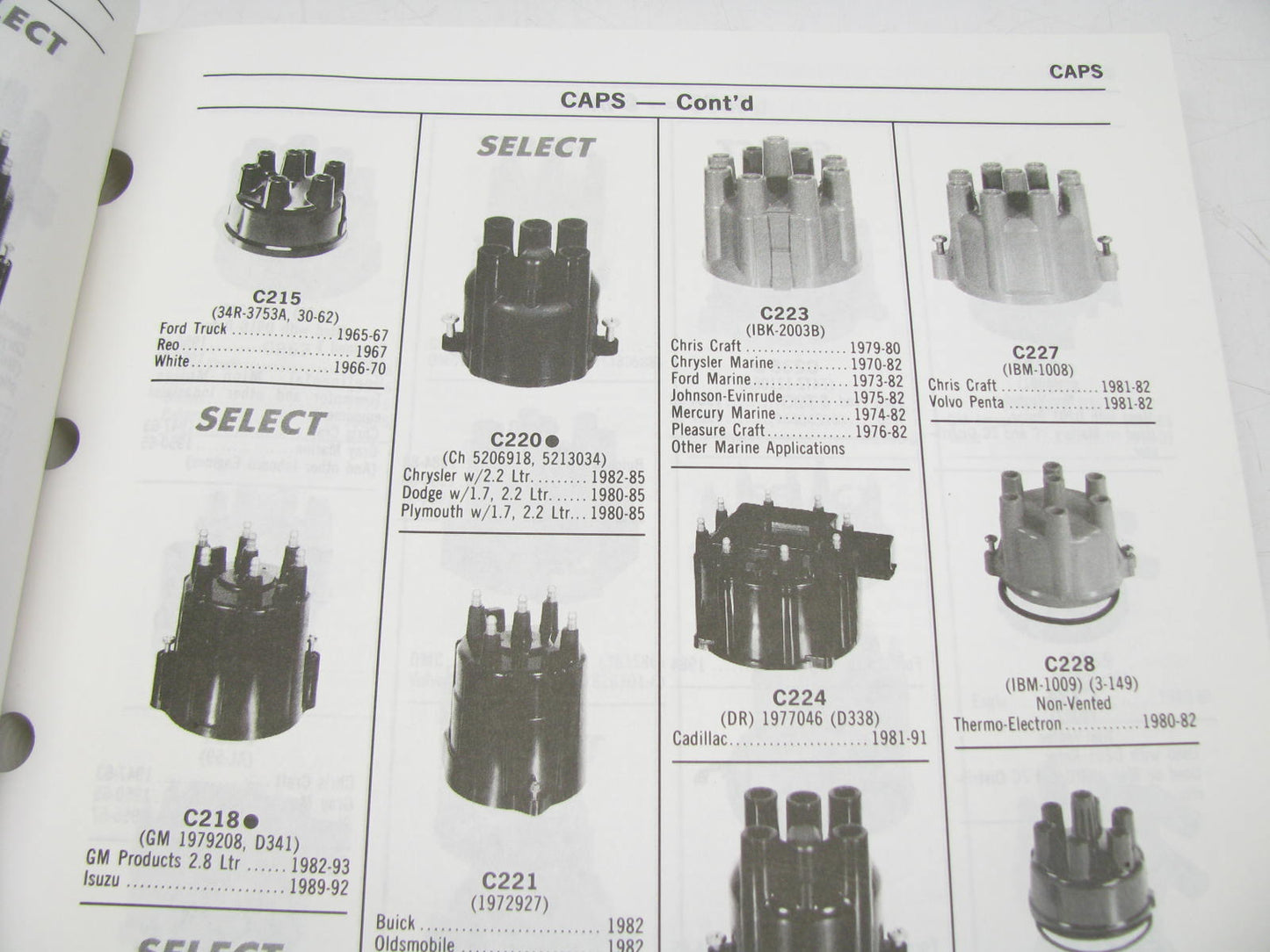 BWD IGB-94 1994 Ignition Buyer's Guide - Weatherly # 512, 353 Pages