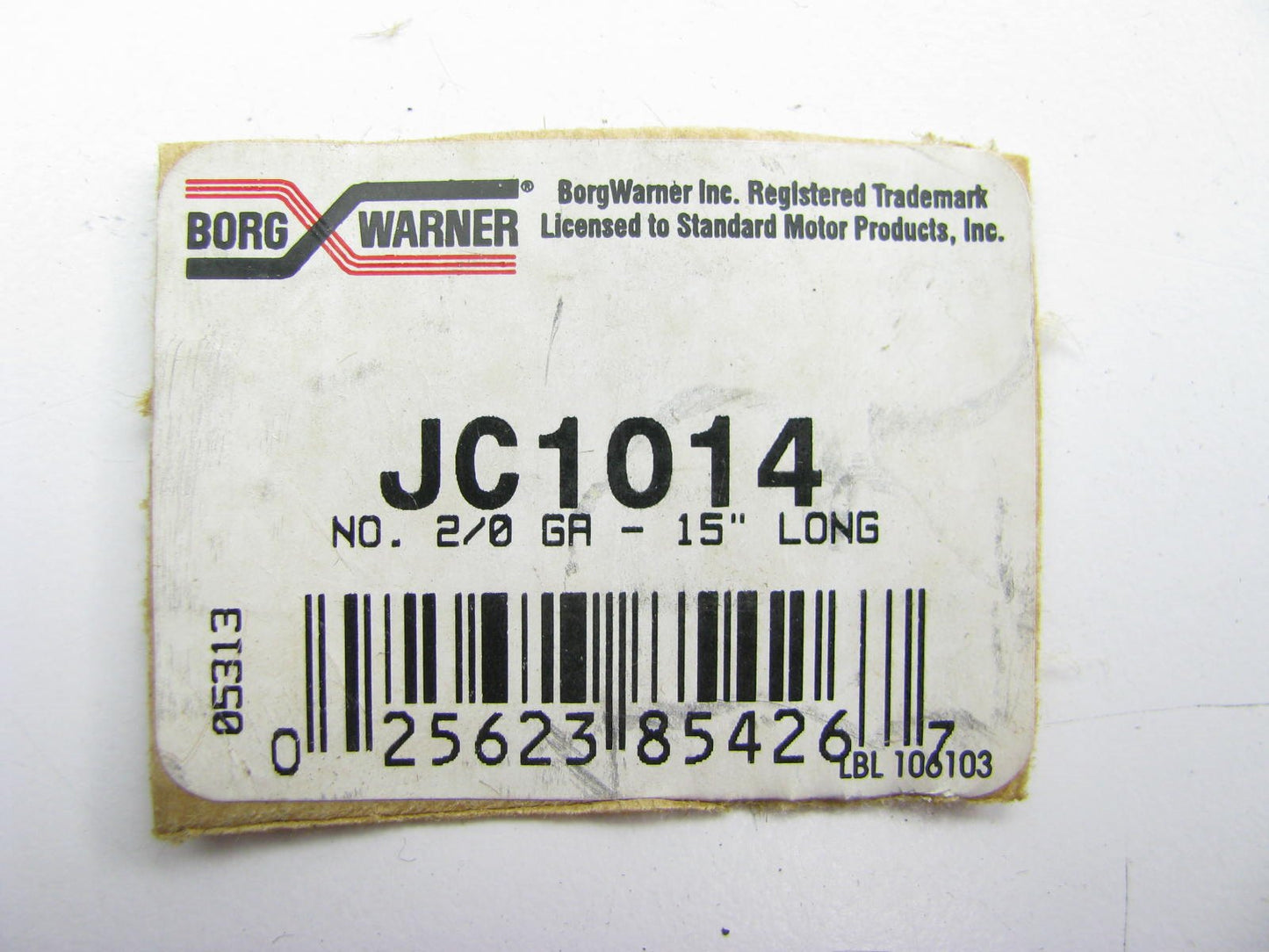 BWD JC1014 Negative Triple Battery 2/0 Gauge 15'' Battery Connecting Cable