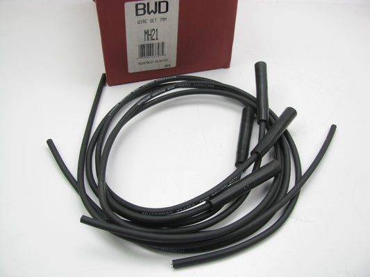 BWD MH21 Universal Ignition Wire Set 4 Cyl. 7mm 35'' Wires & 22'' Coil Wire