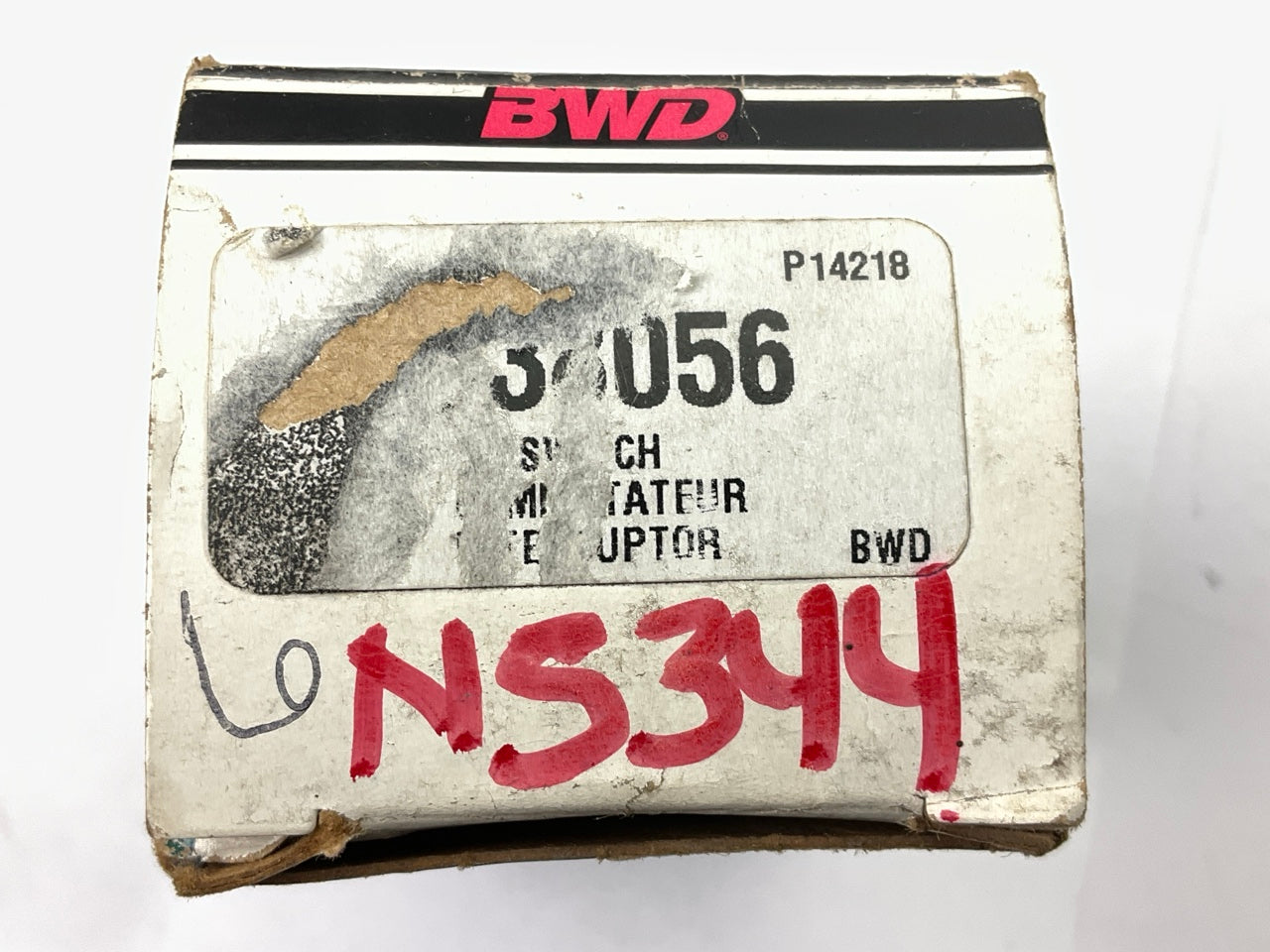 BWD NS38056 Clutch Pedal Starter Safety Switch 6Q0927189