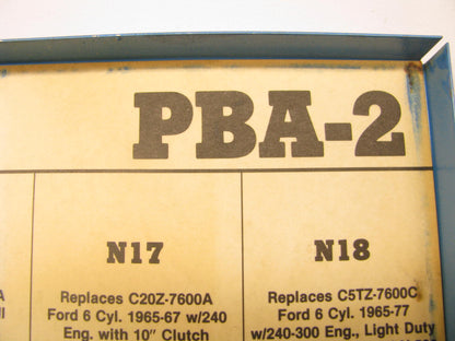BWD PBA2 Clutch Pilot Bearing Assortment For Ford GM & Chrysler