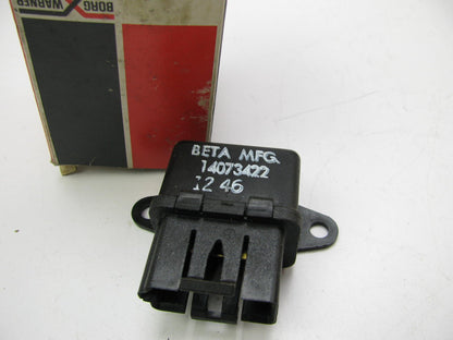 BWD R3010 Engine Cooling Fan Motor Relay