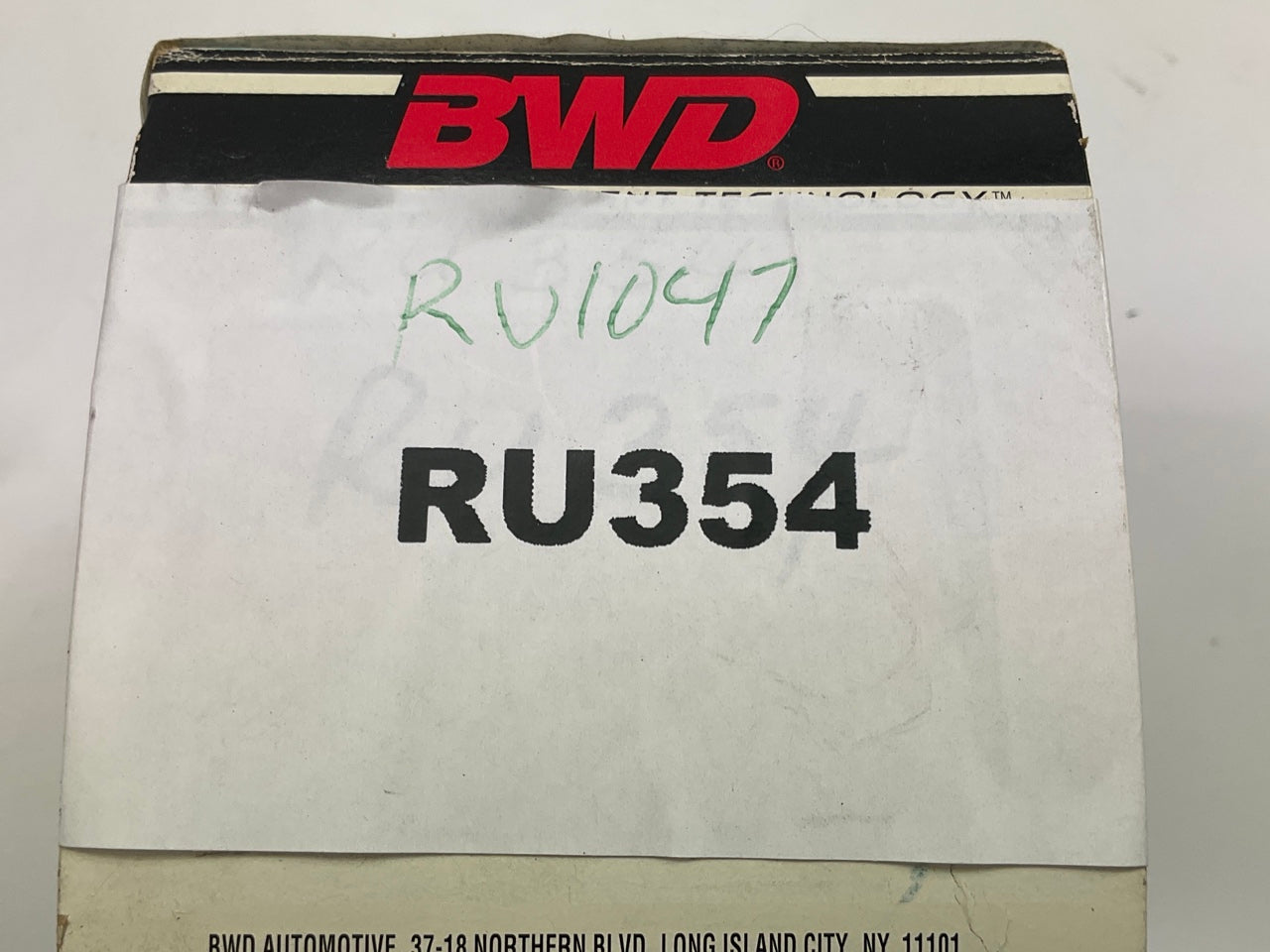 BWD RU1047 HVAC Blower Motor Resistor