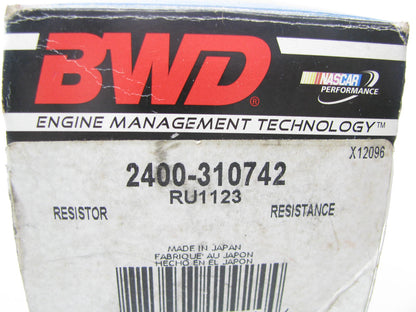BWD RU1123 HVAC Blower Motor Resistor