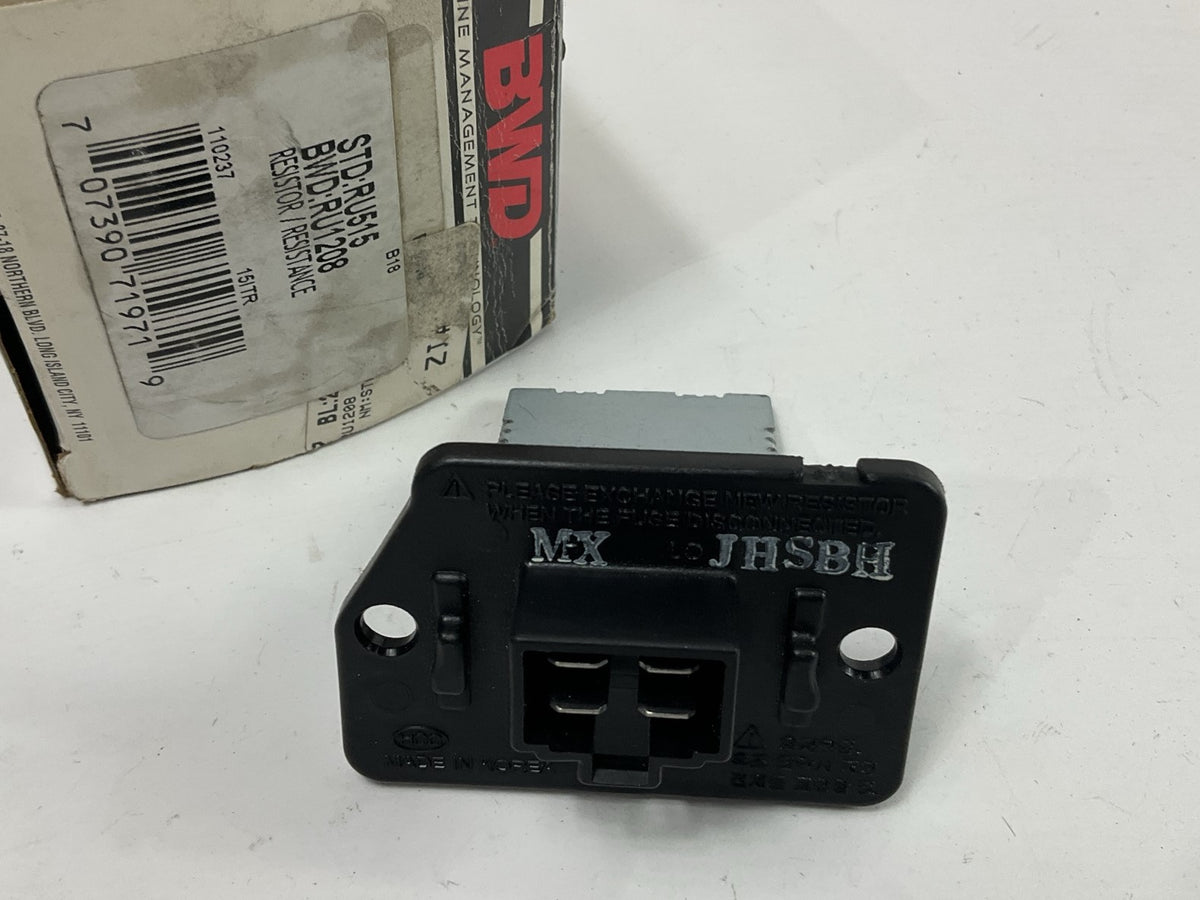 BWD RU1208 HVAC Blower Motor Resistor For 2005 Hyundai Accent