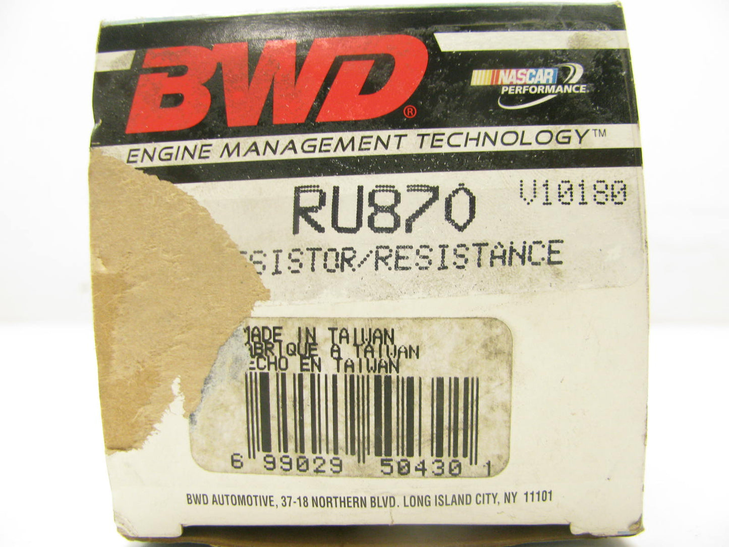 BWD RU870 A/C Blower Motor Resistor